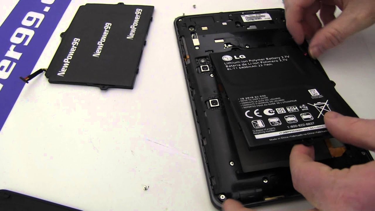 How to Replace Your LG Optimus Pad L-06C Battery