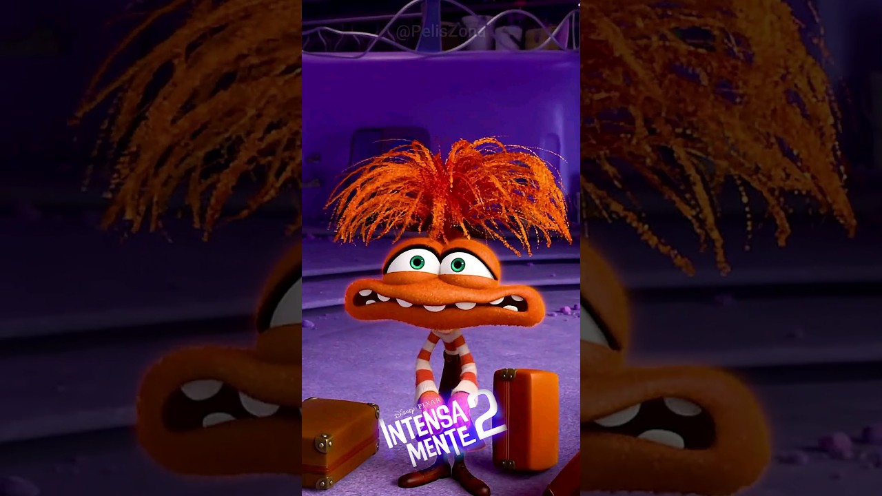 Emociones de #Riley conocen a #Ansiedad en #Intensamente 2 #InsideOut2