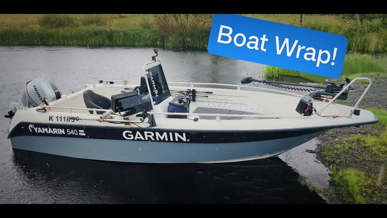 Boat wrapping project (short vid)