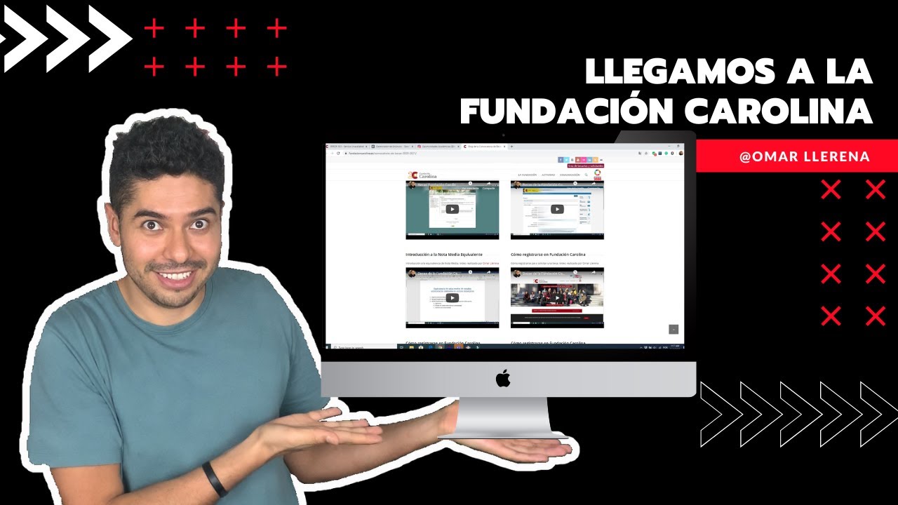 Llegamos a la Fundación Carolina | Omar Llerena