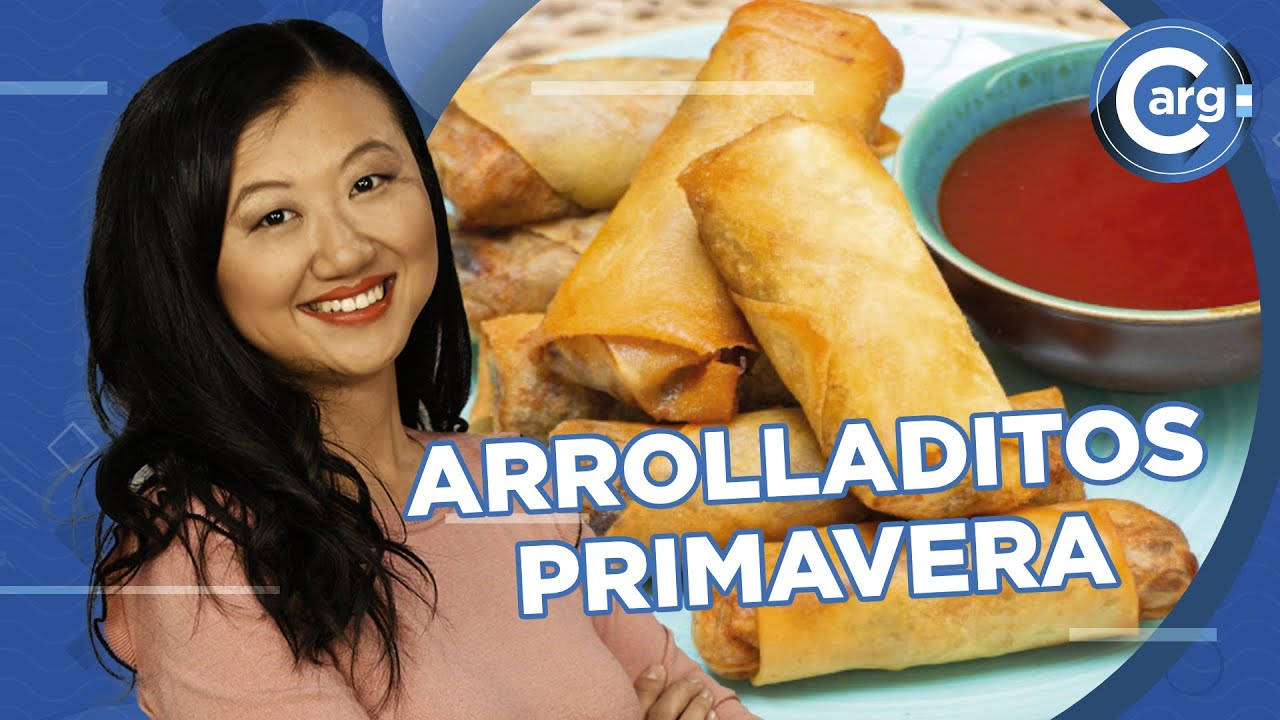 RECETA DE ARROLLADITOS PRIMAVERA