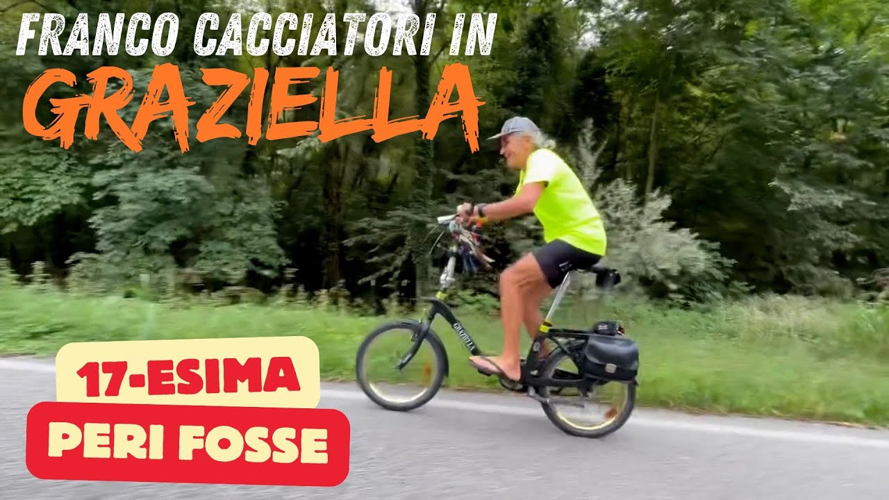Franco Cacciatori in Graziella affronta la sua 17settesima Peri Fosse con Luparound #graziella
