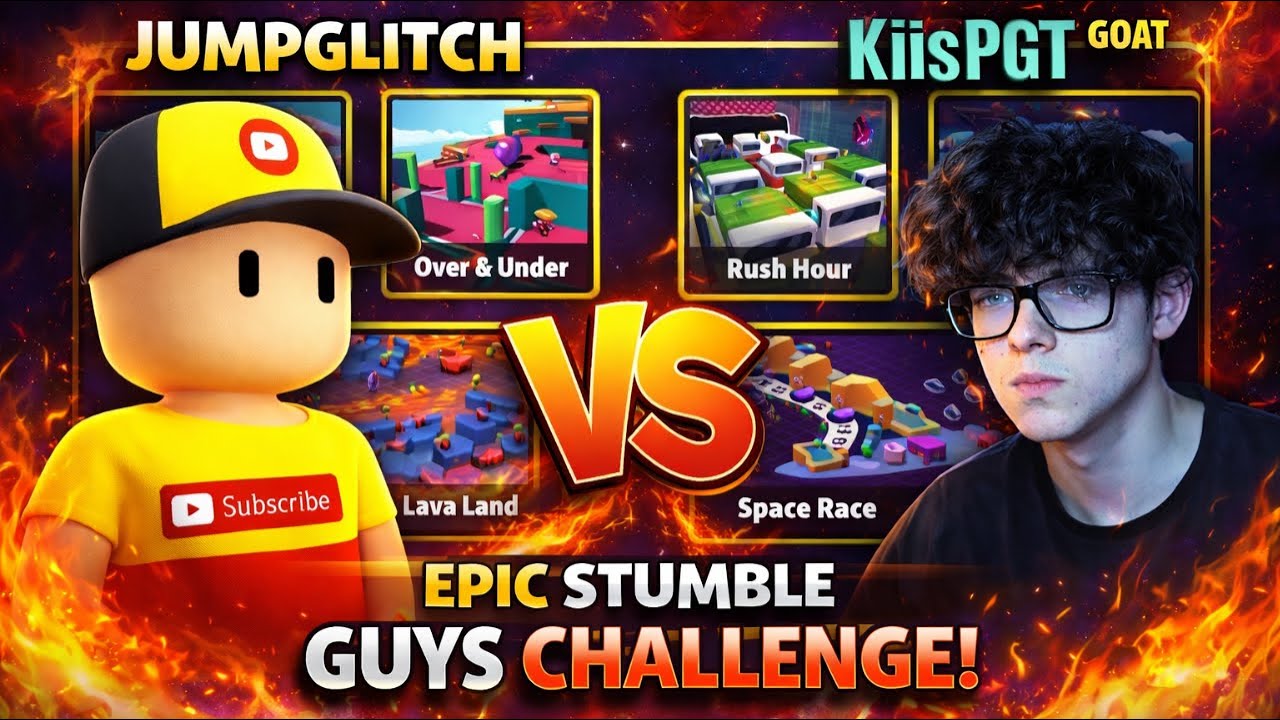 1v1 KiisPGT ellen Stumble Guysban! 😱🔥
