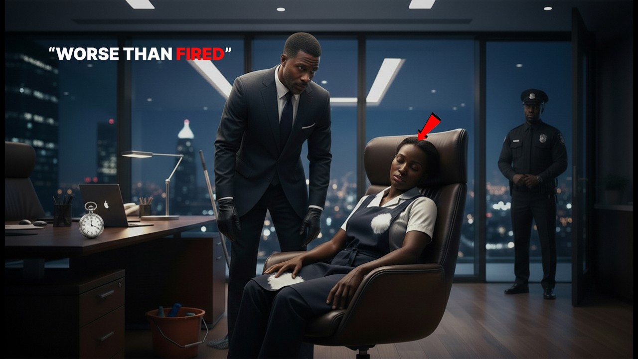 OCD Billionaire Walked In on a Cleaner Sitting in His Chair… What He Did to Her Was Worse Than Be...