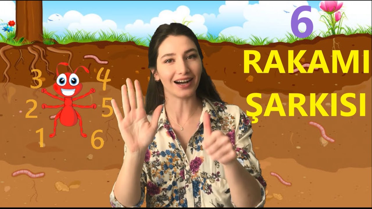 6 Rakamı Şarkısı | Altı Sayısı &Ouml;ğreniyorum | Sayı Şarkıları
