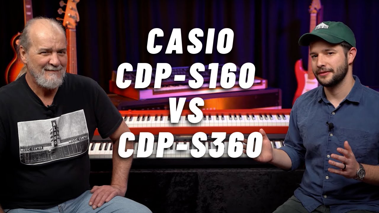 Casio CDP-S160 против CDP-S360 | Какие функции вам подходят больше всего?