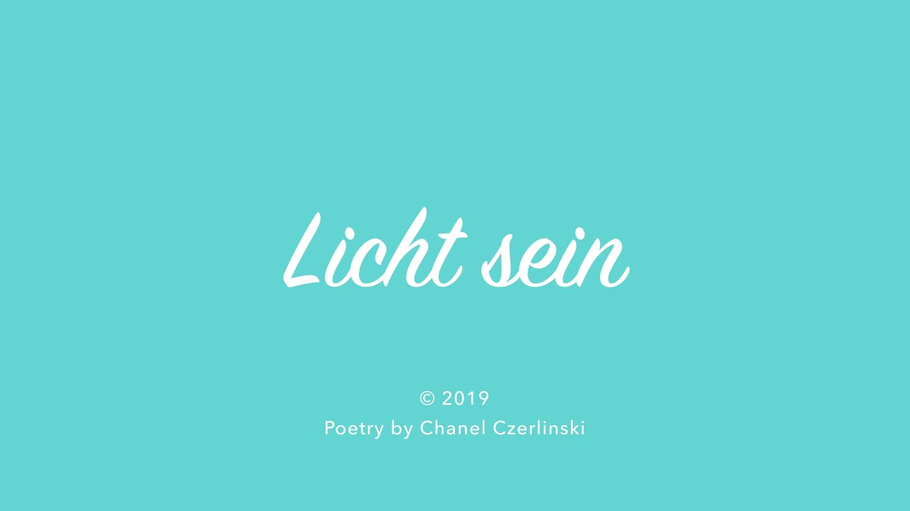 Licht sein | Christliches Spoken Word | Poetry