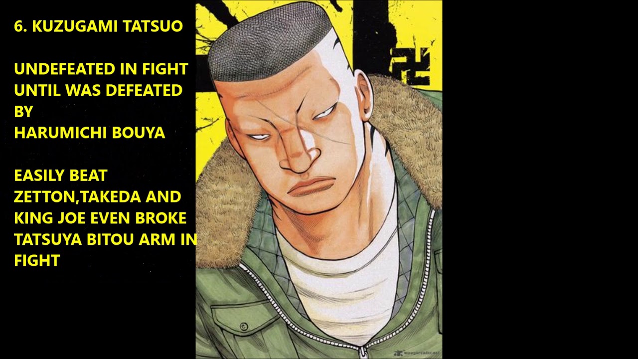 Top 10 The Strongest Character in Crows X Worst