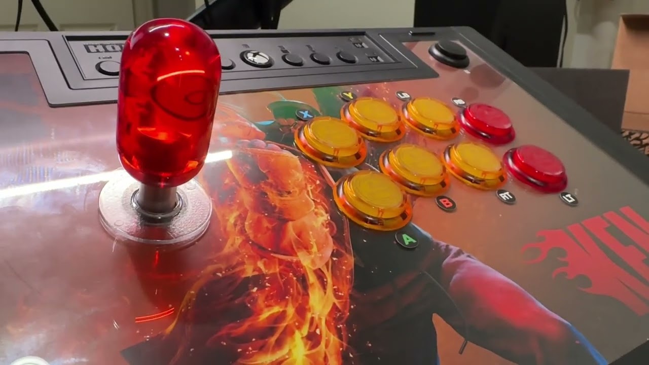How to fit a Korean Lever Knee Neo in a Hori Fighting Stick Alpha???