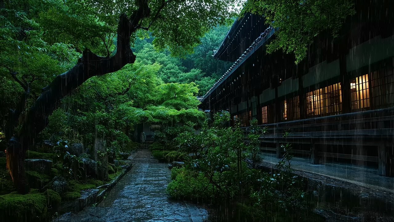 Deep Sleep Rain Sounds For Fast Sleep And All Night Rest