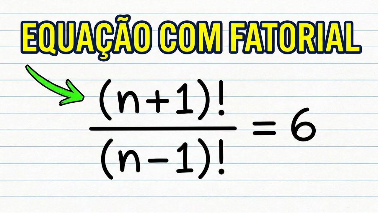Uma Boa Equação com Fatoriais