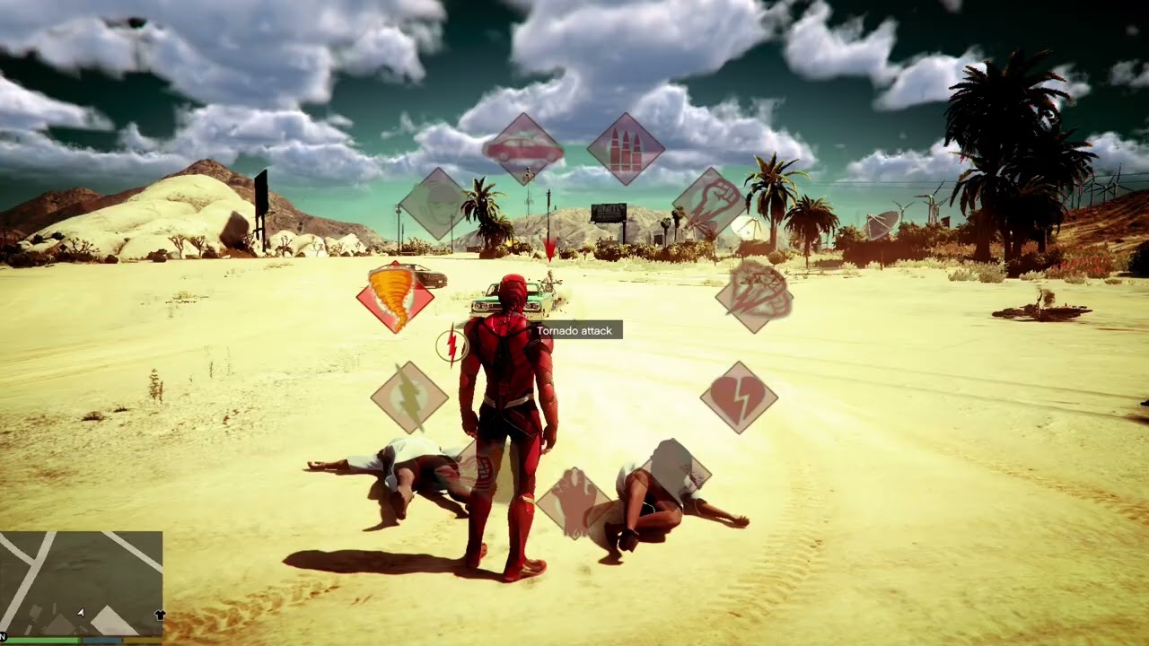 Flash en GtaV (AsusRogAllyX)