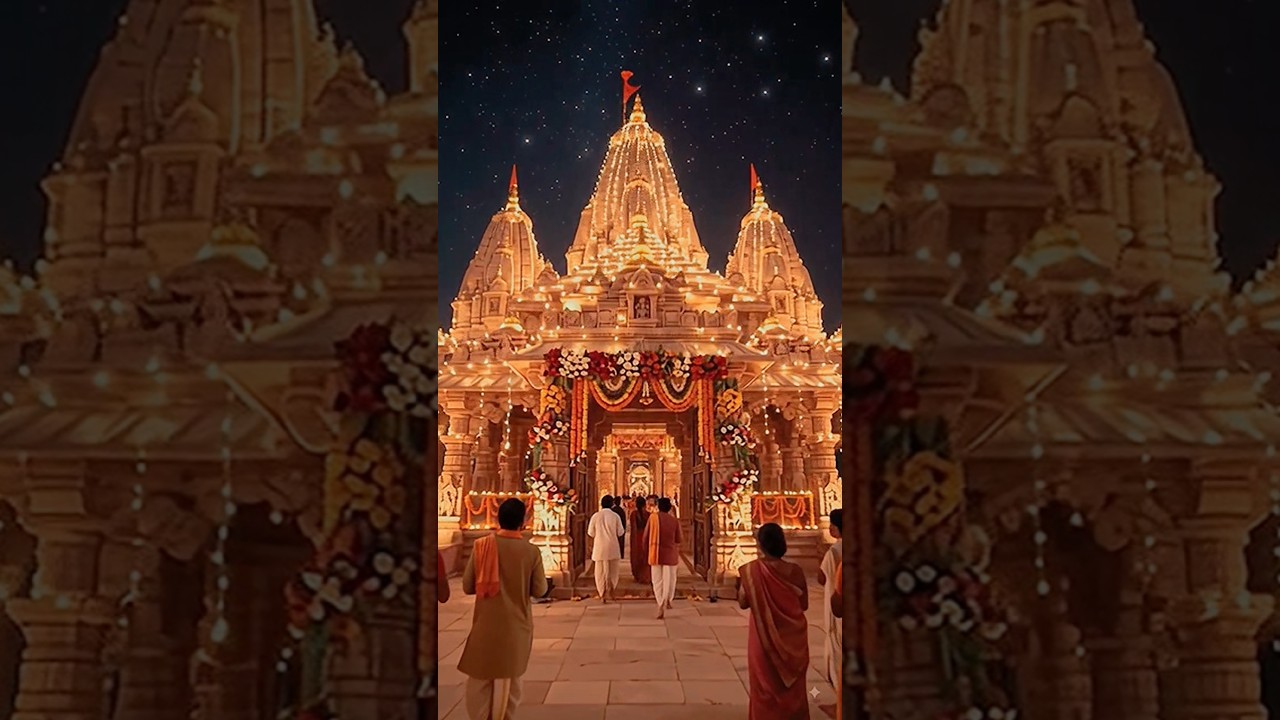 A glimpse of Shri Ram Janmabhoomi Ayodhya🚩| #trendingshorts #shorts #shreeram #Ayodhya #Saryu #viral