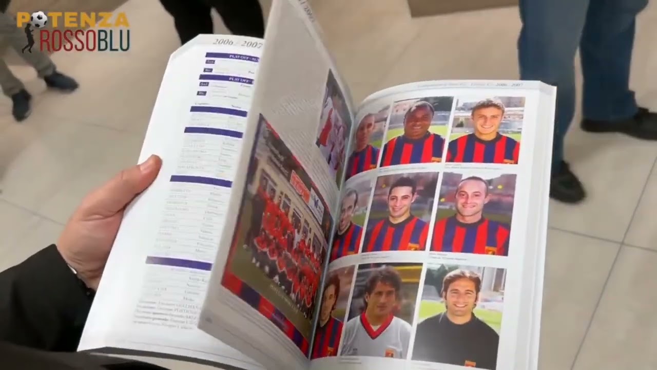 Potenza Rossoblu - 2° libro - Museo del Potenza Calcio