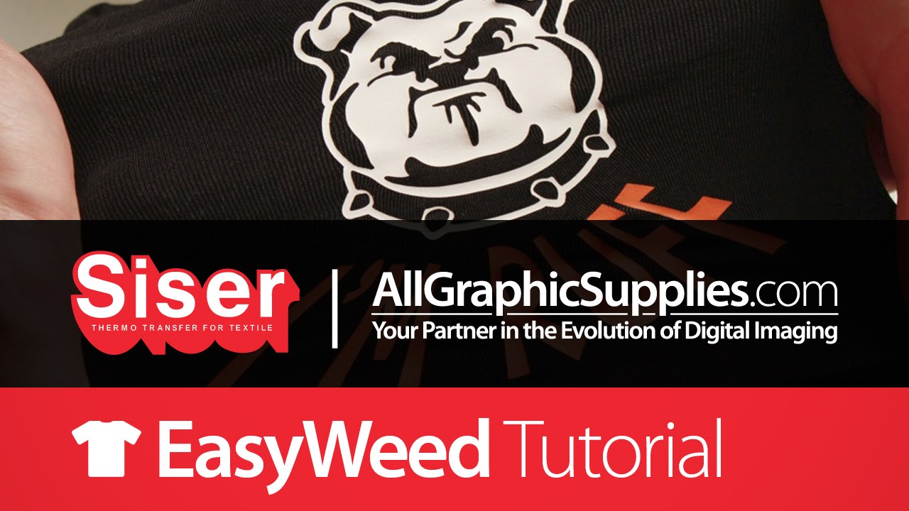 How to Apply Siser EasyWeed™ Stretch Heat Transfer Vinyl - All Graphic Supplies