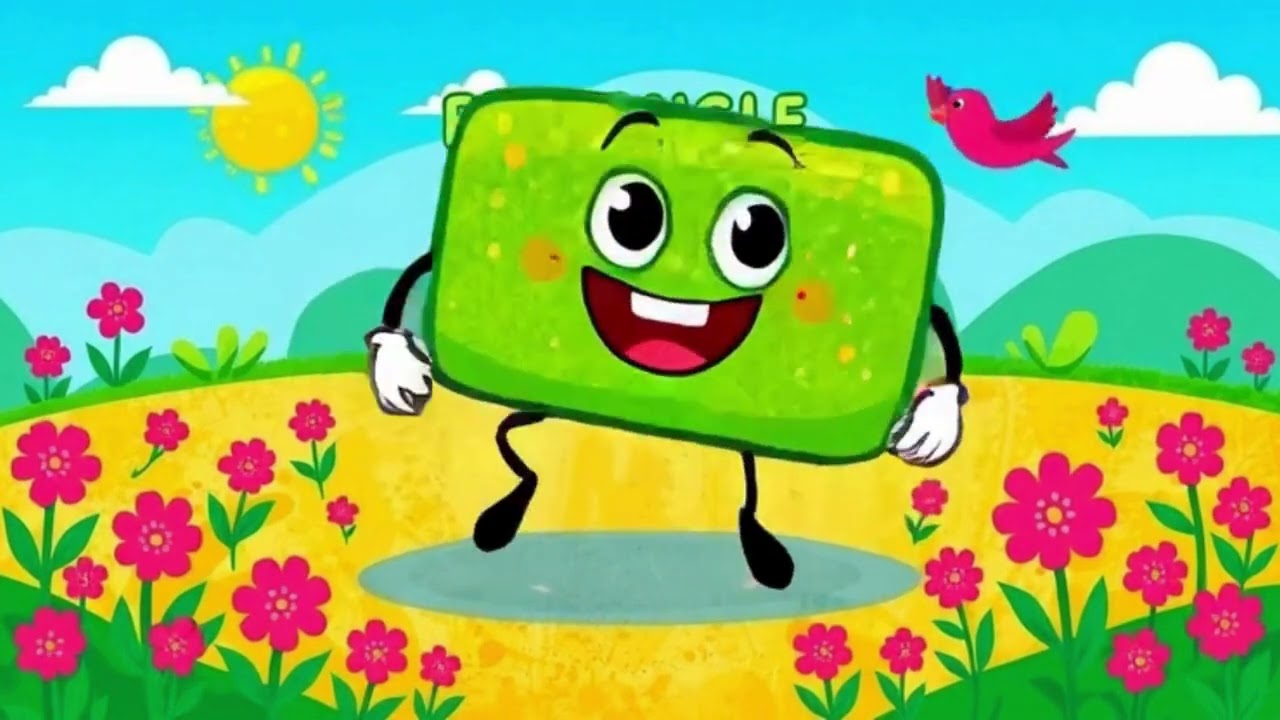 Shapes Song for Kids! 🎵 Learn Circle, Square, Triangle & More!