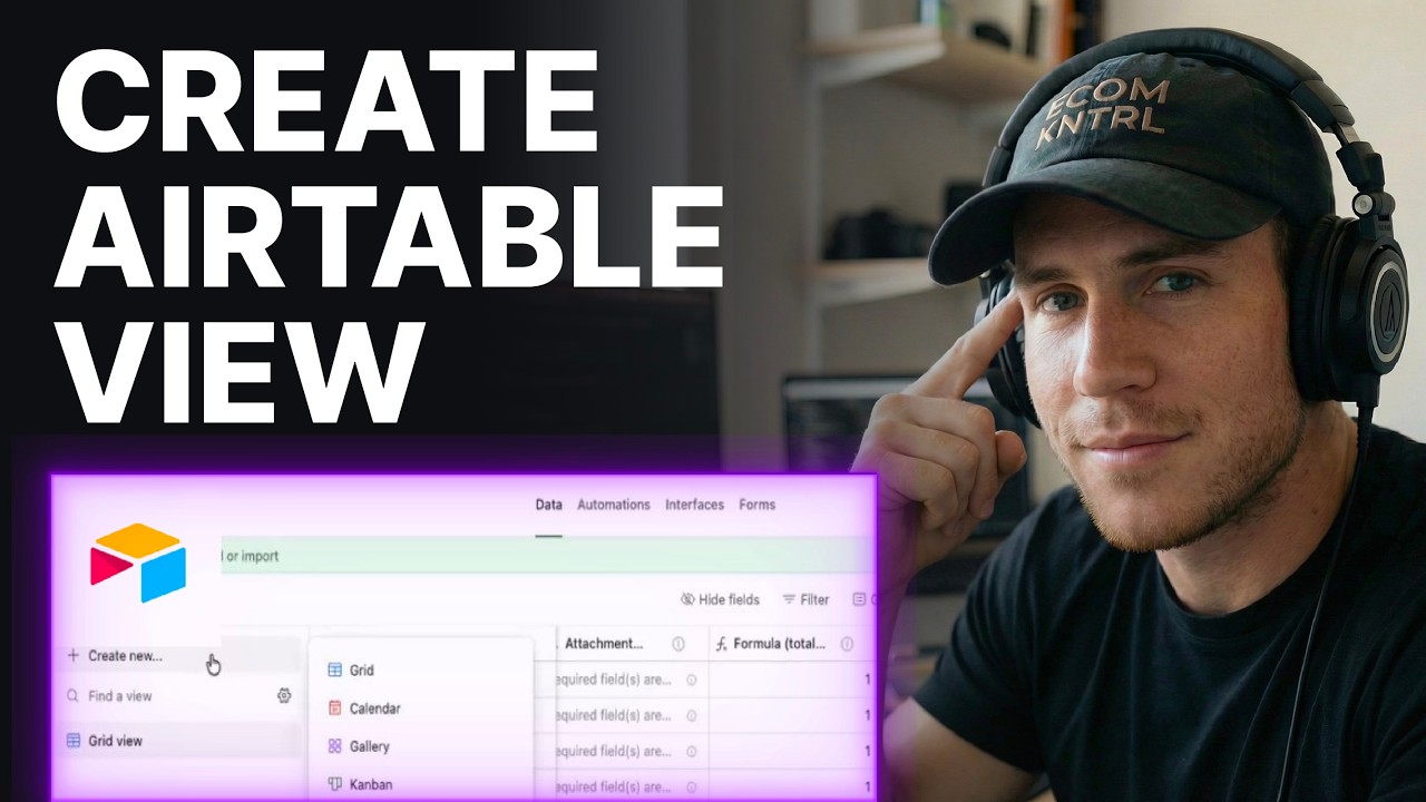 How To Create A View In Airtable (2026) | Table Views