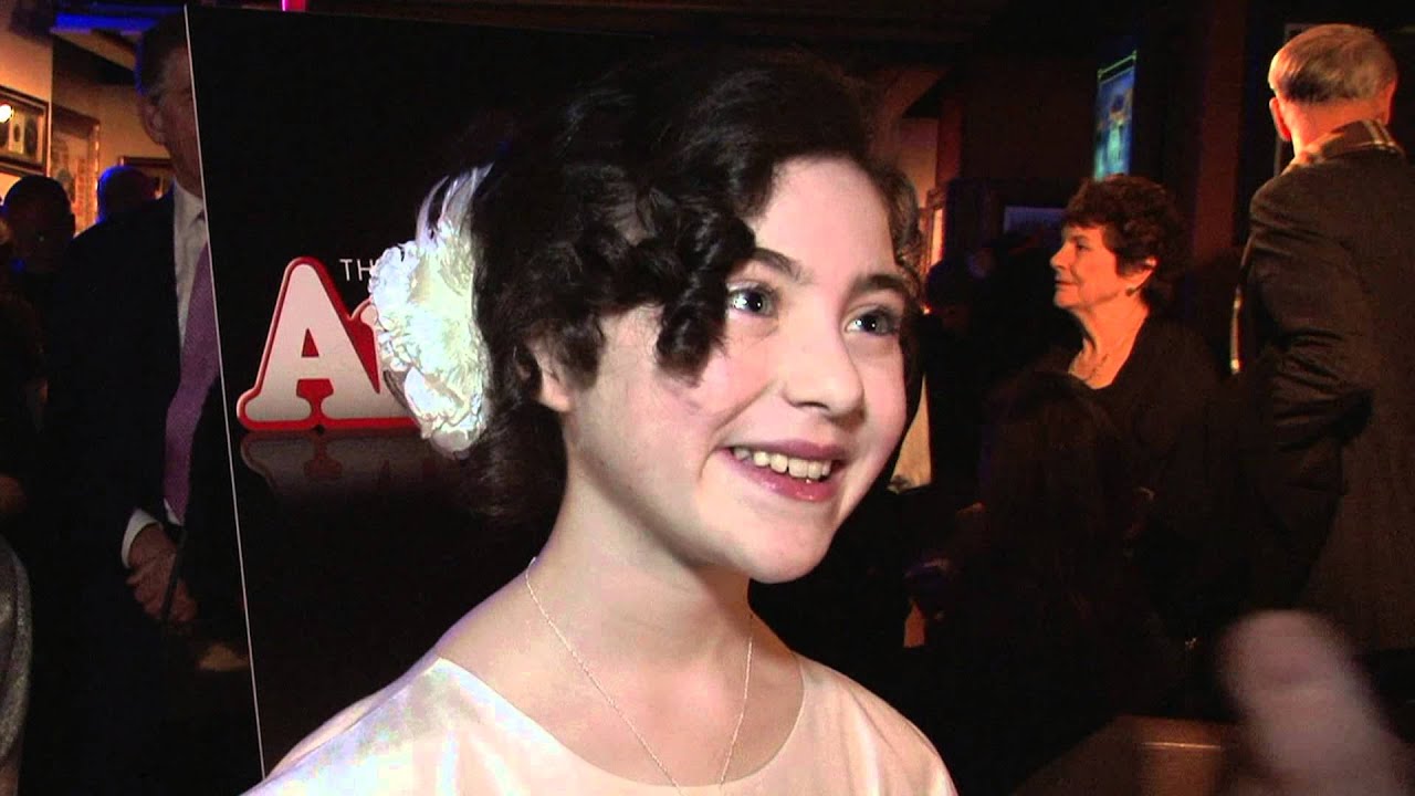ANNIE's Lilla Crawford as Annie on Broadway