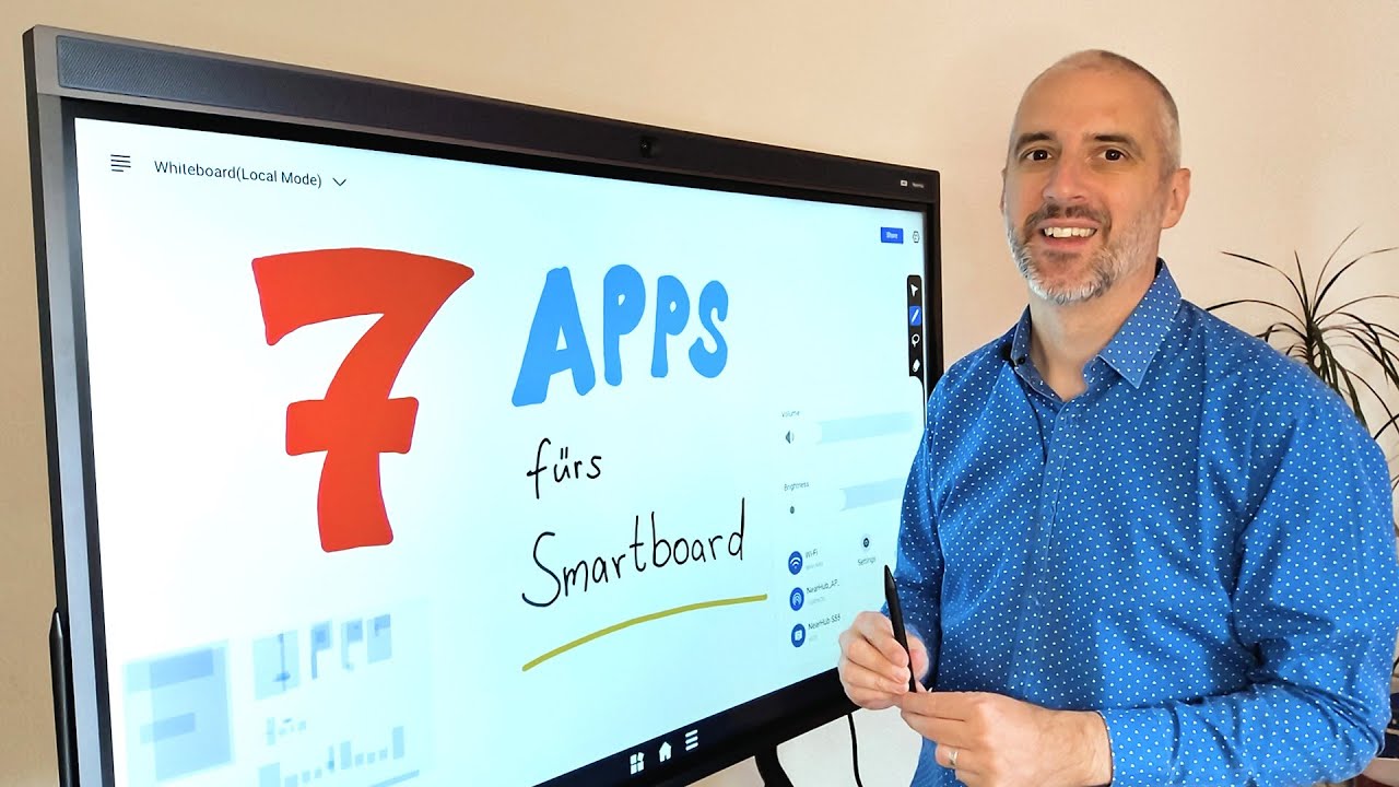 Die 7️⃣ besten Smartboard-Apps von Microsoft – getestet auf dem NearHub S55 [Anzeige]