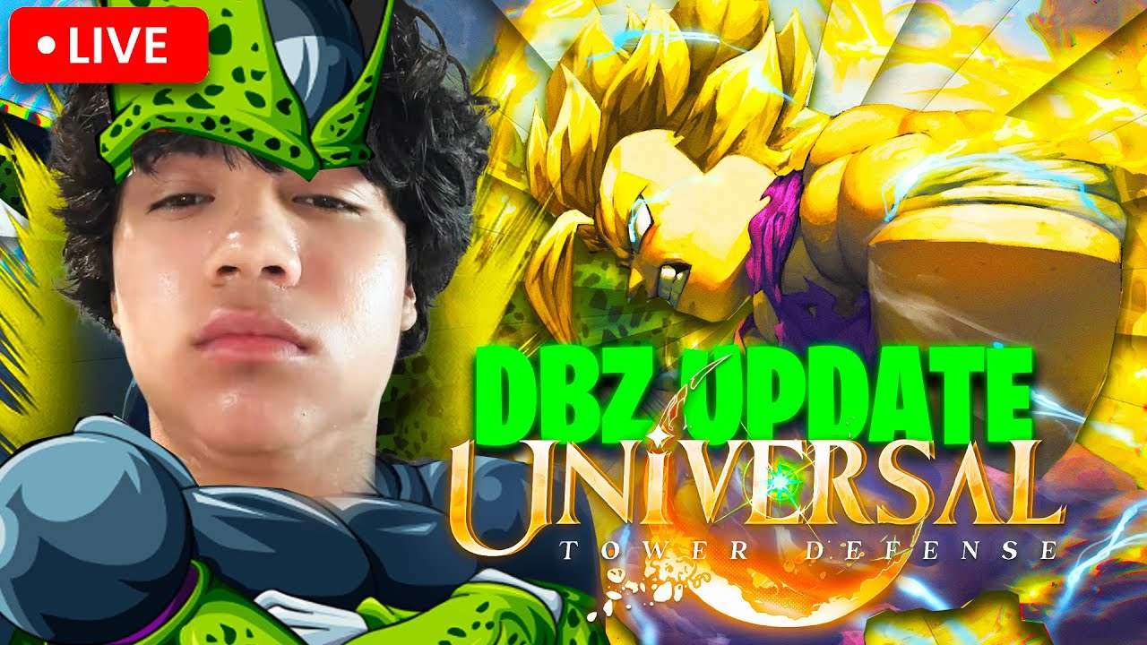 🔴Universal Tower Defense DRAGON BALL Stream W Viewers!!