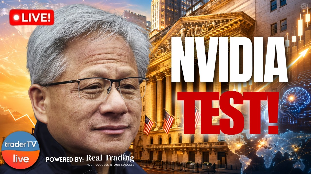 Hot Inflation and Jackson Hole Jitters, Yet Nobody Sells Before Nvidia | Stock Market Live