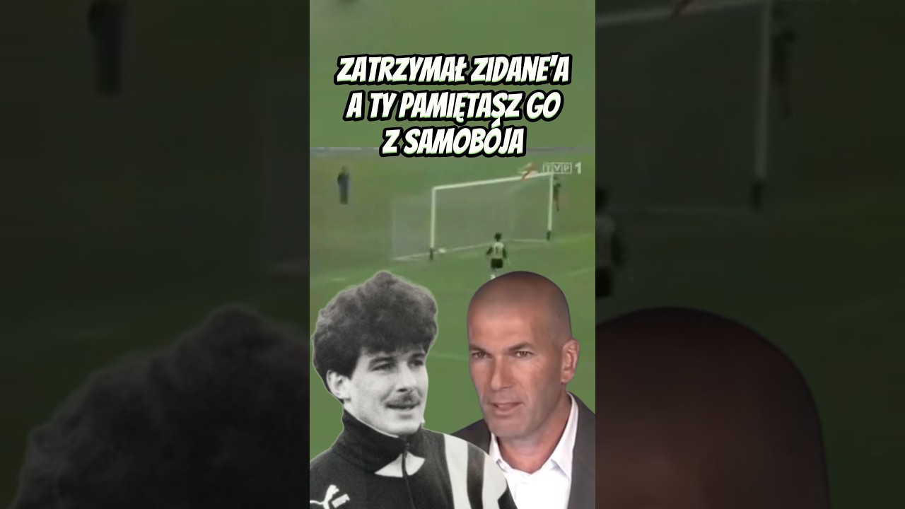 JANUSZ JOJKO ZATRZYMAŁ ZIDANE&rsquo;A ✋🏻🛑 #shorts #ekstraklasa #piłkanożna