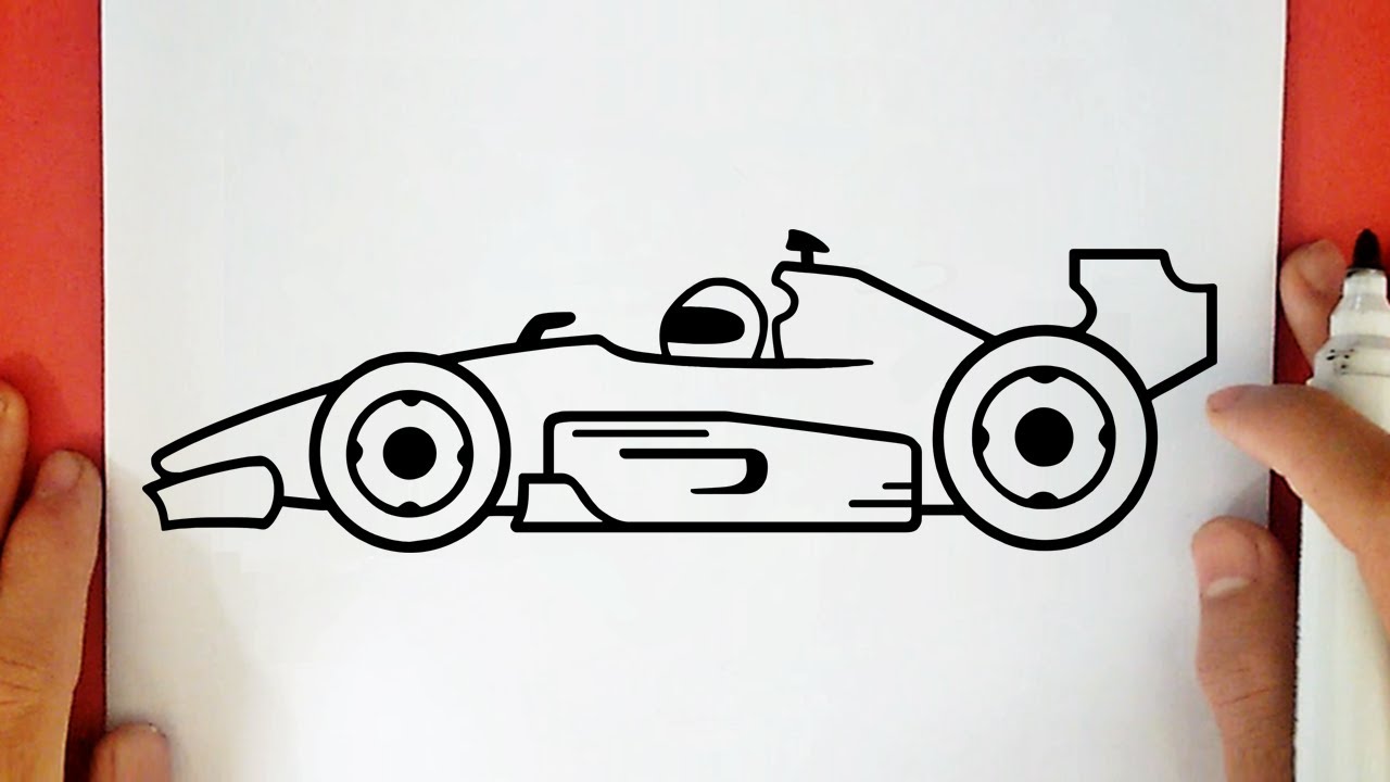 COMMENT DESSINER UNE VOITURE DE FORMULE 1