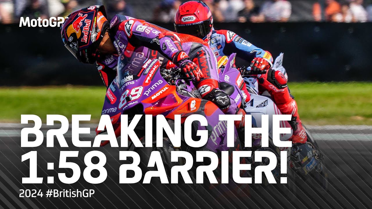 The super hot last 5 mins of MotoGP™ Practice 🧨 | 2024 #BritishGP