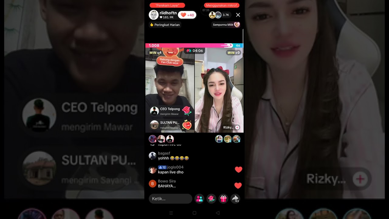 live riidhoftn 15 februari 26 
