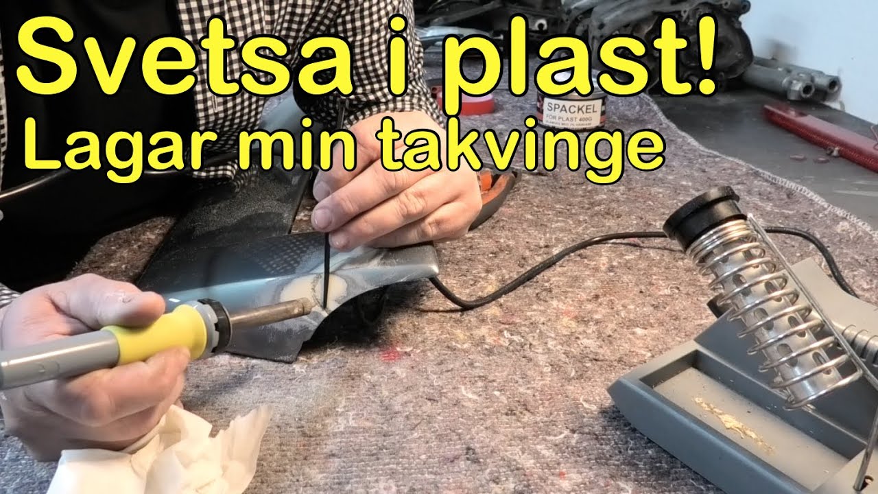 Svetsar i plast, räddar min takvinge! 😎 Del 1 av 3