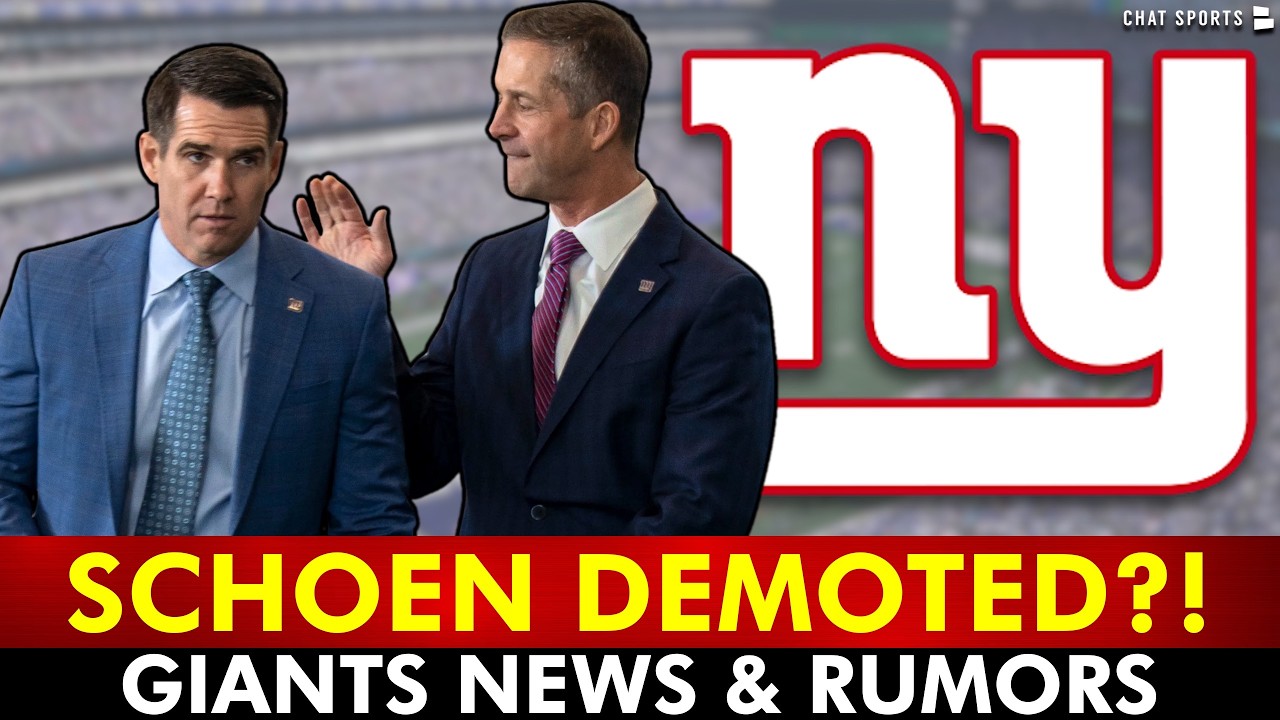 🚨Giants & John Harbaugh DEMOTED Joe Schoen?!? New York Giants News