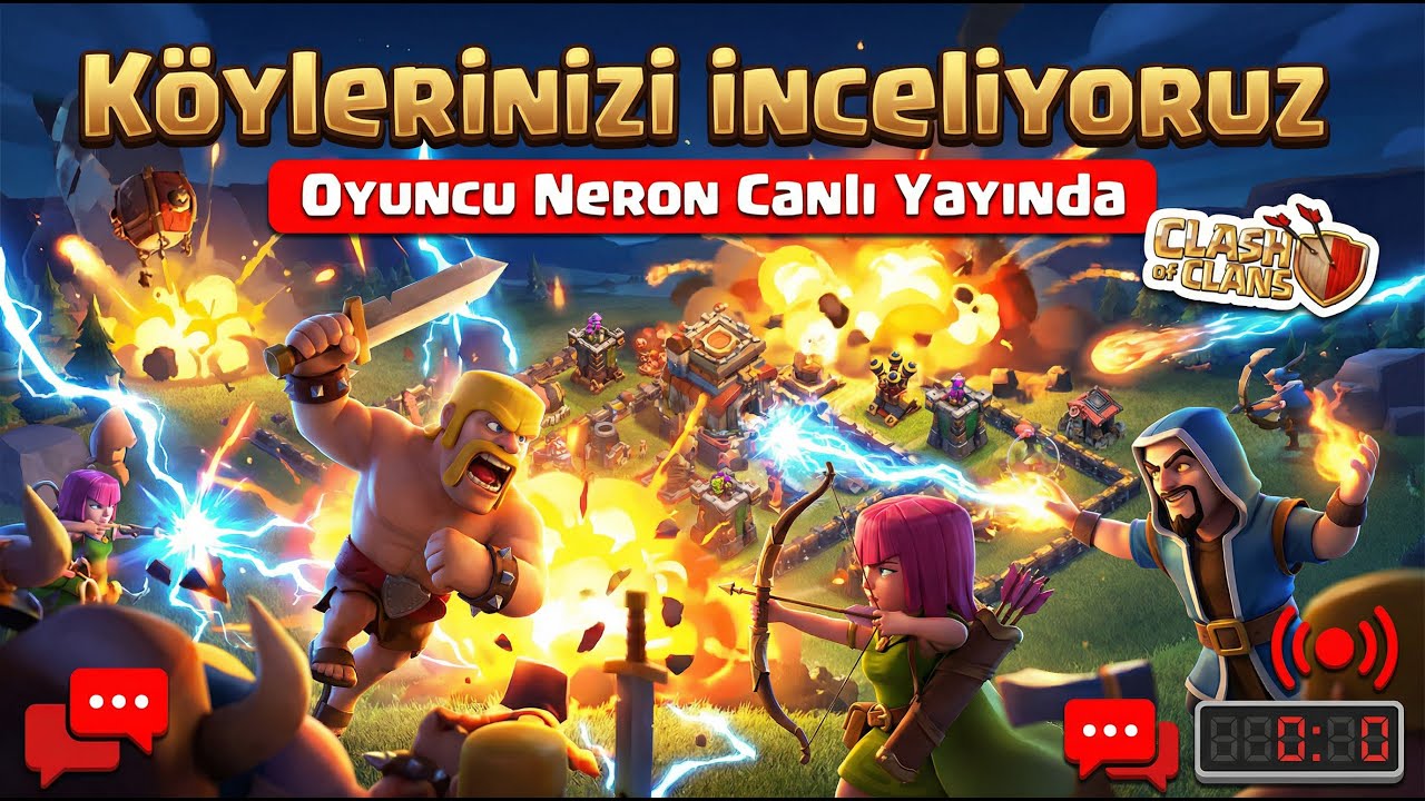 Clash of Clans | ABONE OL ALTIN BİLET ÇEKİLİŞİNE KATIL
