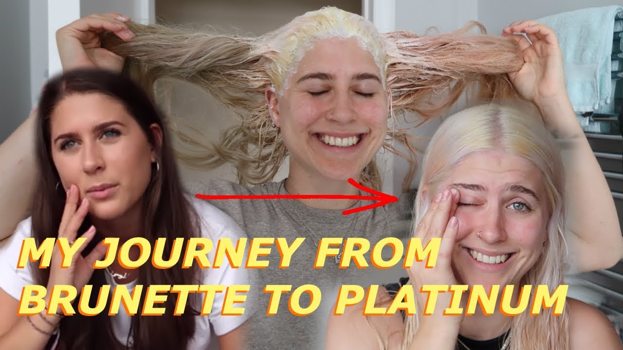HAIR BLEACHING IDENTITY CRISIS CONTINUES.. FINALLY PLATINUM??? | Lucy Lynch