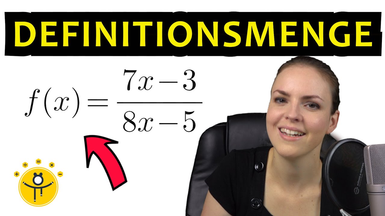 BRUCHTERME DEFINITIONSMENGE bestimmen – gebrochen rationale Funktion