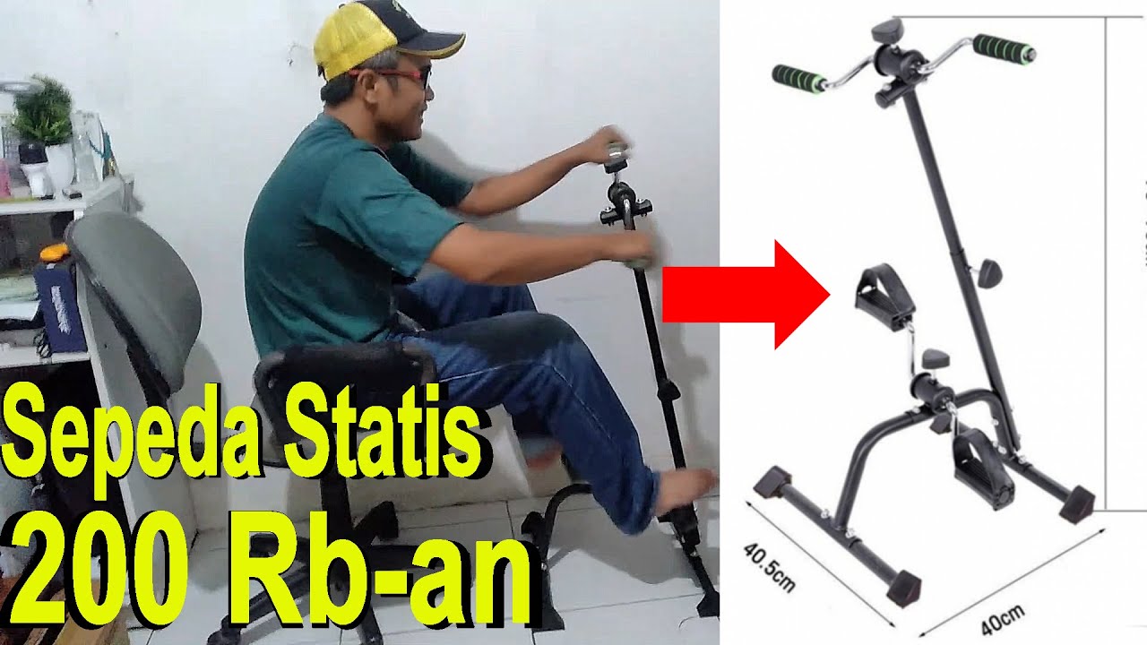 Sepeda Statis Untuk Terapi Stroke | Sepeda Statis Untuk Terapi Kesehatan | Cara Pasang Sepeda Statis