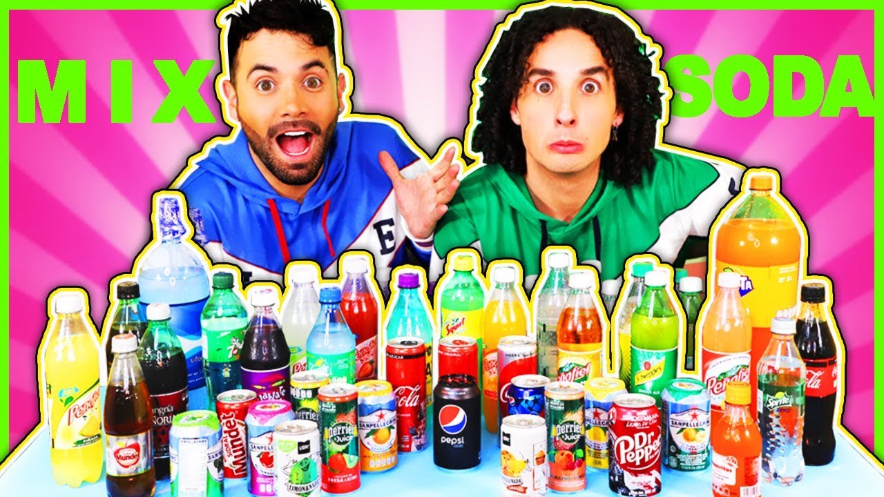 Mezclamos todos los REFRESCOS del super mercado 🥤