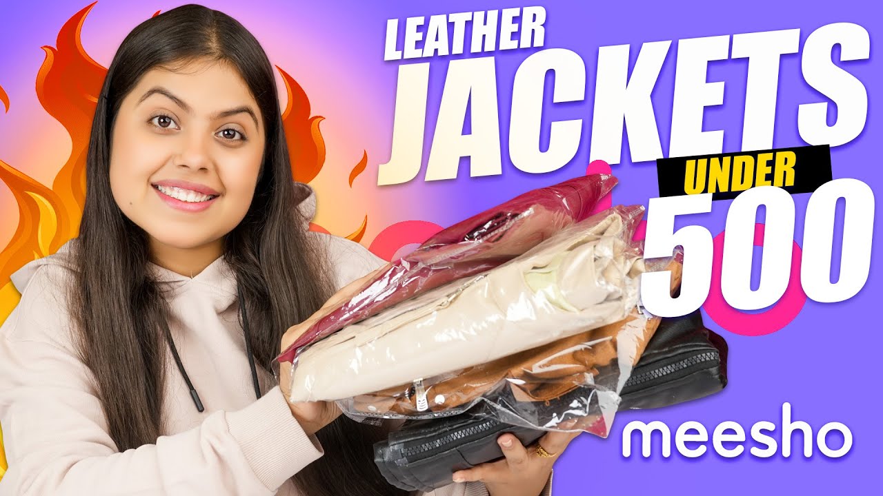 Best Leather Jackets Under 500 on Meesho for Women | Meesho Haul Review 2023 | Priya Pandey