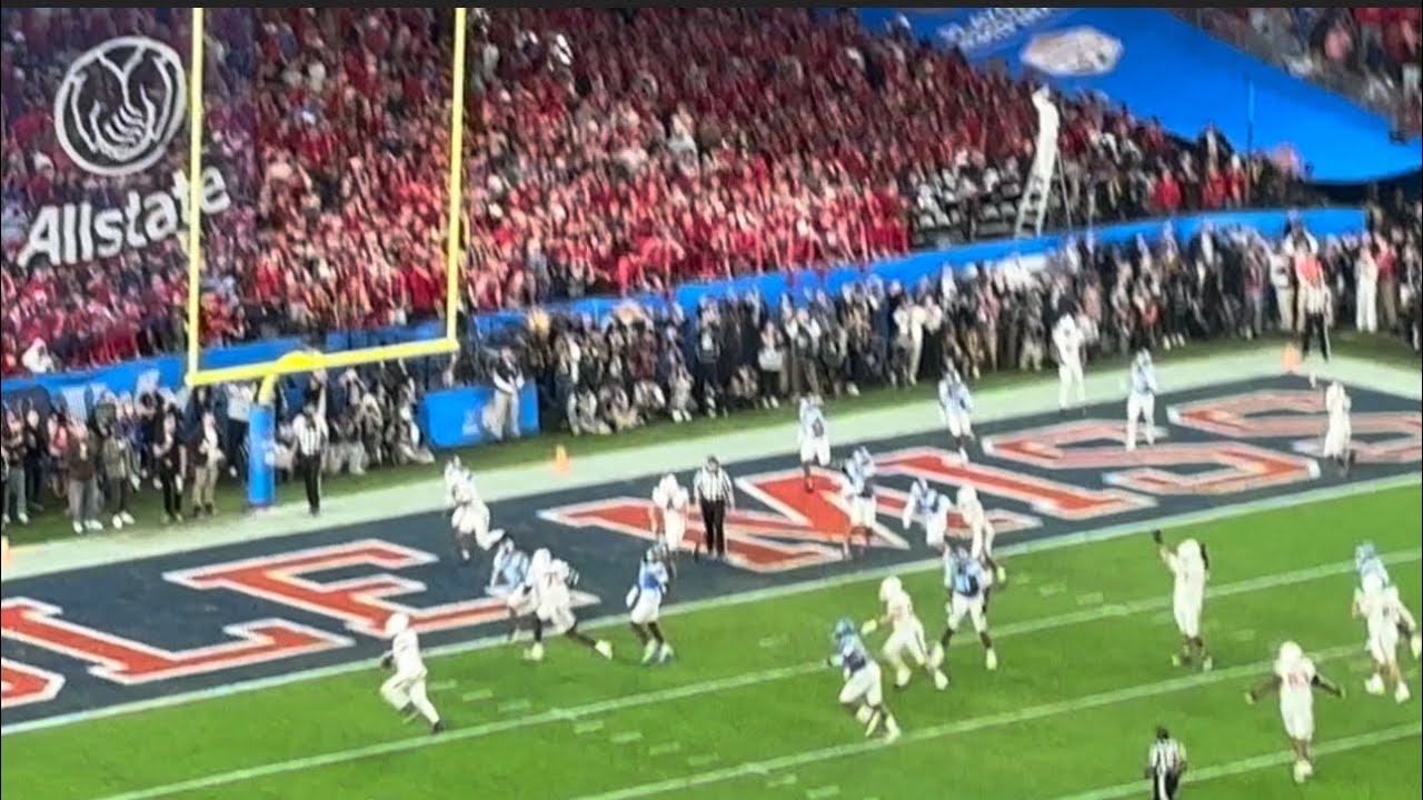 Fiesta Bowl Miami Hurricanes vs Ole Miss Sight & Sounds of the game.#cfp  #adventure 