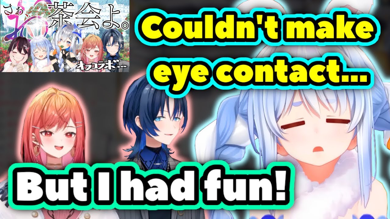 Pekora Totally Shows Her Shyness When Meeting Ao & Ririka IRL 【ENG Sub / hololive】