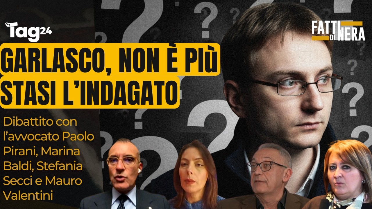 Garlasco,chi non vuole capire che non è più Stasi l'indagato? Dibattito Pirani-Secci-Valentini-Baldi