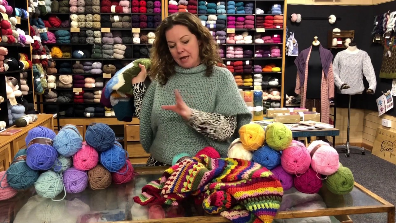 Impromptu Knitting and Crochet Along with Black Sheep Wools