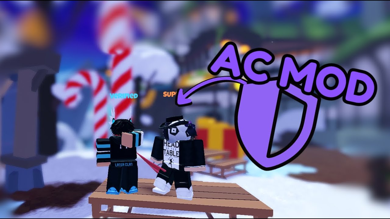 So I played WITH AN ANTI CHEAT MODERATOR.. (Roblox BedWars)