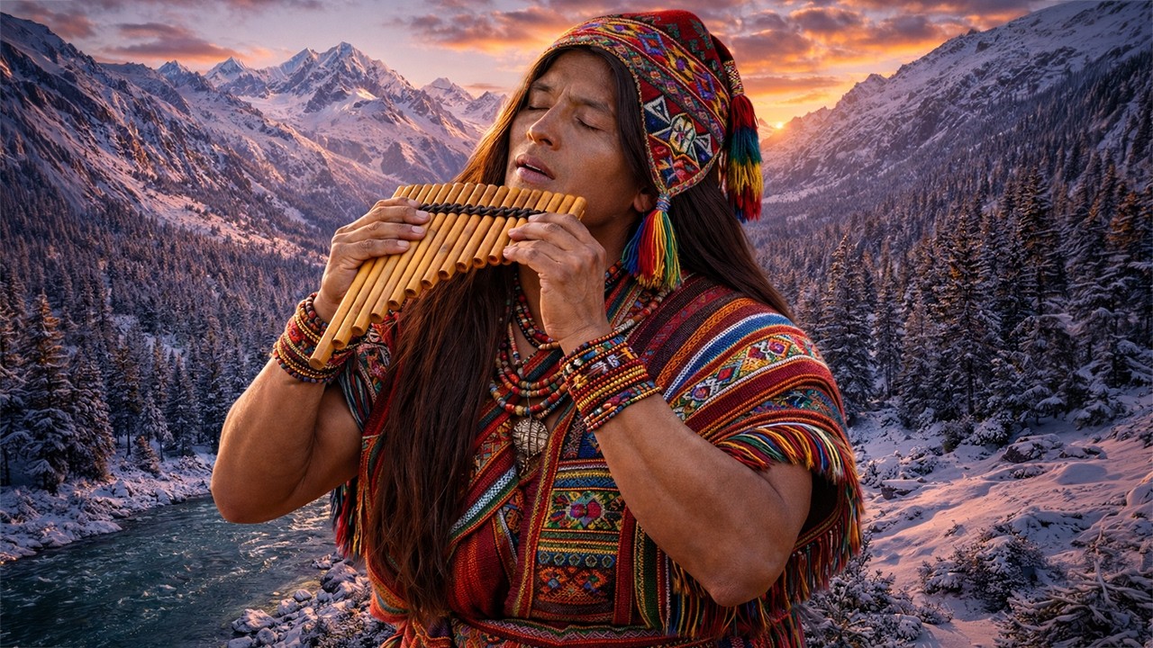 ANDEAN PAN FLUTE 🌿 Music to Heal the Soul & Inner Peace inspiring Leo Rojas & Gheorghe Zamfir