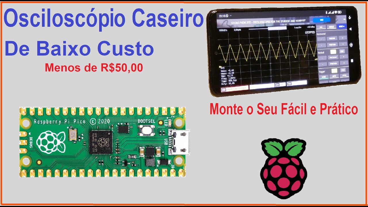 Osciloscópio caseiro de Baixo custo