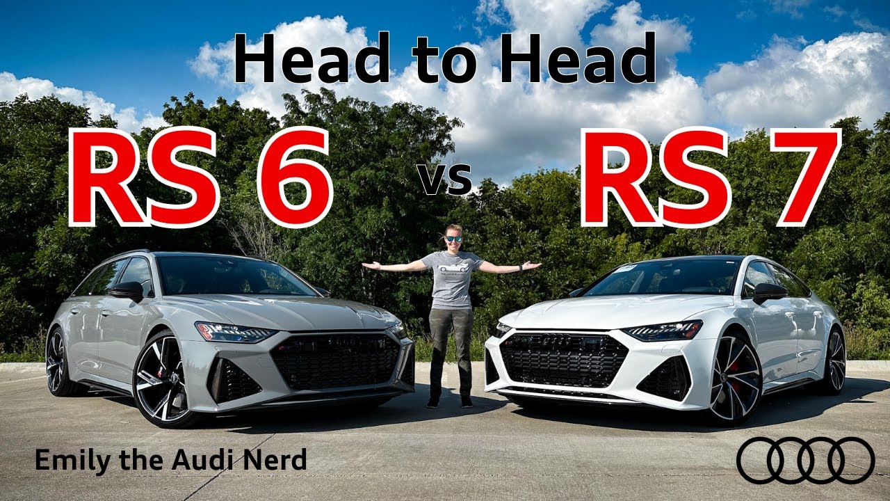 Audi RS6 Avant vs Audi RS7 Sportback: Head to Head