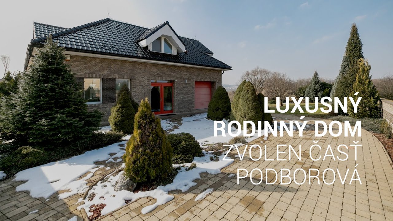 Luxusný rodinný dom na predaj Zvolen časť Podborová