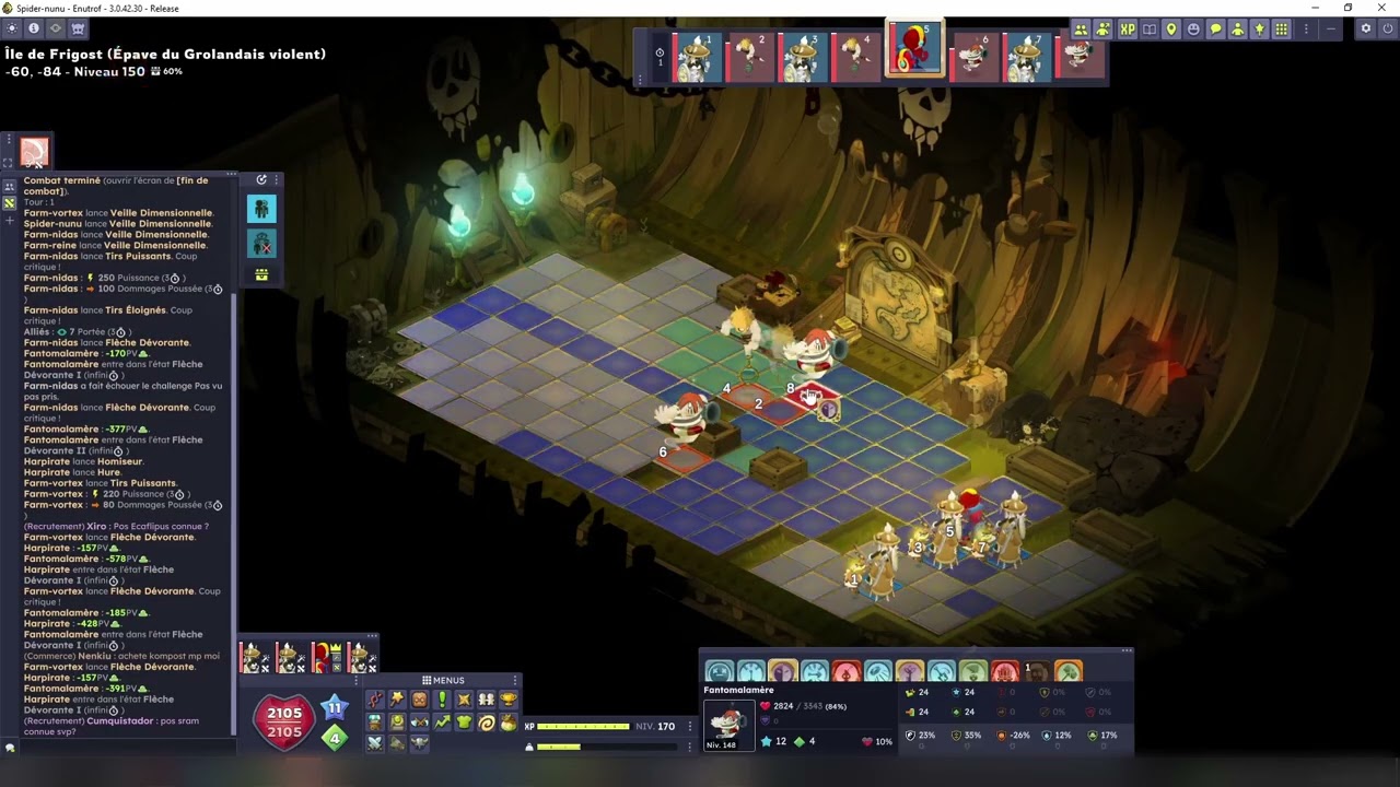 Dofus - Test de la team dévorante au Ben le Ripate - Salar 1.