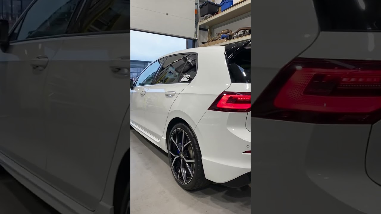 Is THIS the World&rsquo;s LOUDEST MK8 Golf R? 😱🔊 #loud #modified #shorts