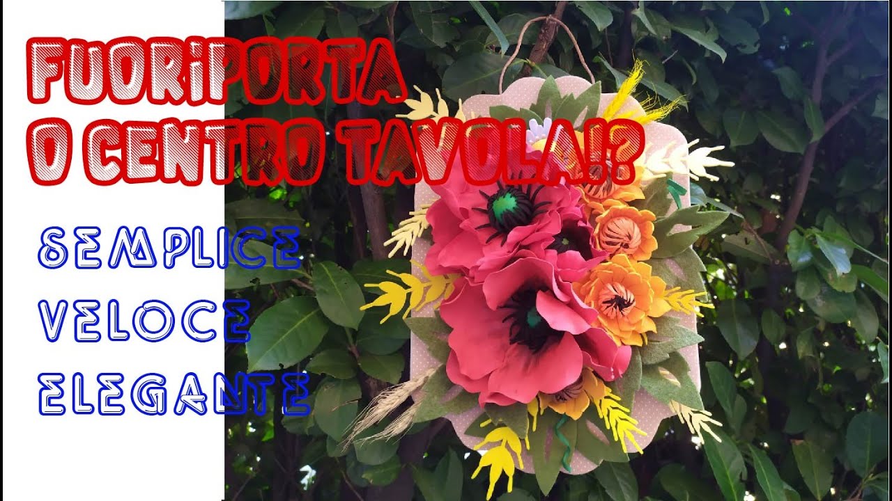 Raffinato fuoriporta fiorito oppure elegante centrotavola? 