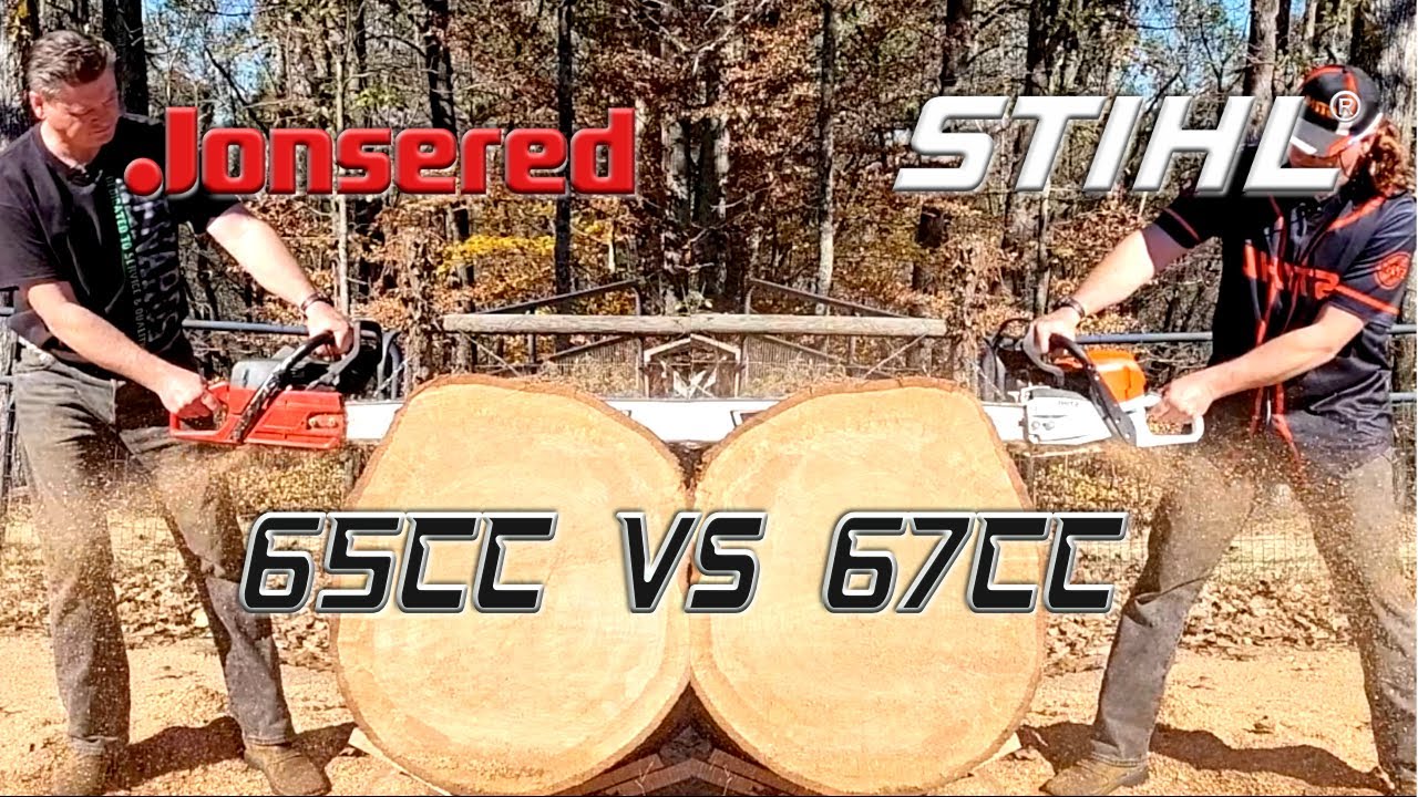 Stihl MS400 vs Jonsered 2165 36